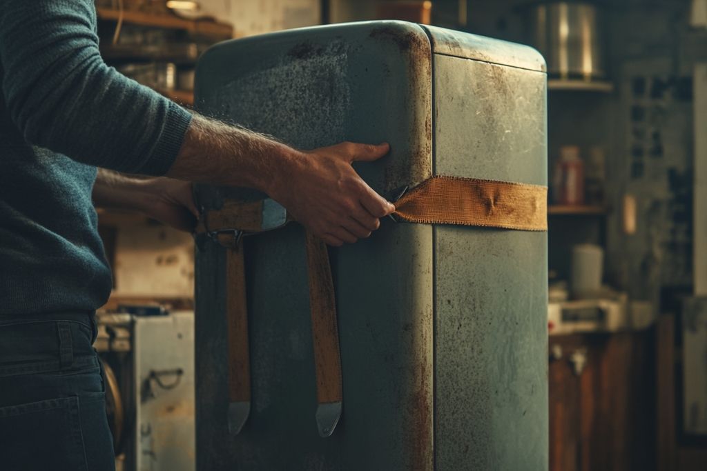 Comment déplacer un frigo vintage sans l’endommager