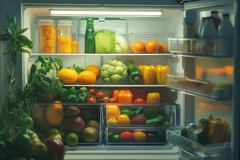 Les frigos vintages ont ils des compartiments spécifiques pour les légumes