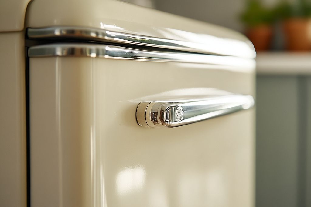 Peut on ajouter des accessoires modernes à un frigo vintage