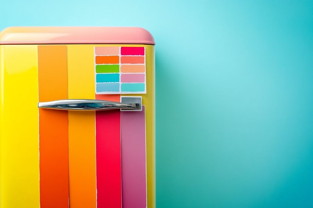 Peut on repeindre un frigo vintage