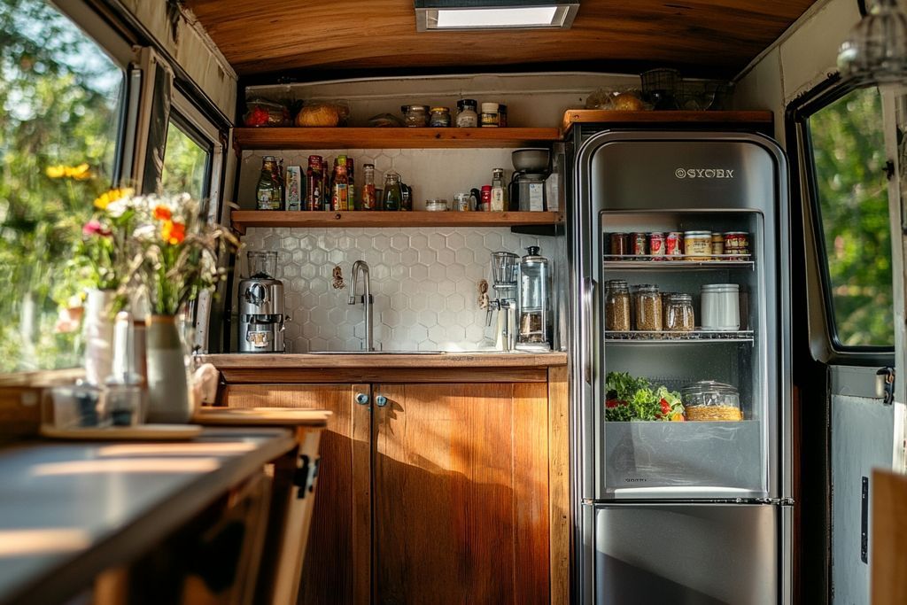 Peut on utiliser un frigo vintage dans un food truck