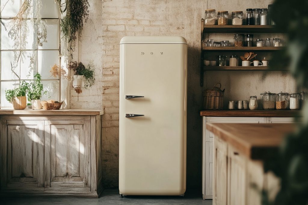 Un frigo vintage peut il être livré déjà assemblé
